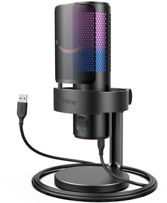 FIFINE A9 RGB 4 Polar Patterns - Black