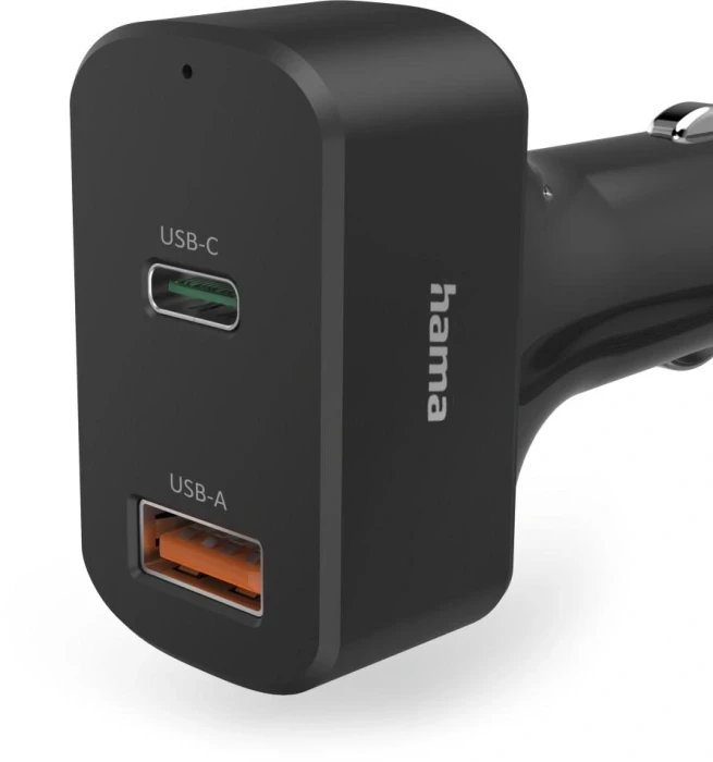 HAMA USB-C захранване за лаптоп за кола (PD) 5-20 V/65 W