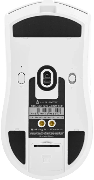 Ajazz AJ139P V3 MC Wireless 1K - White