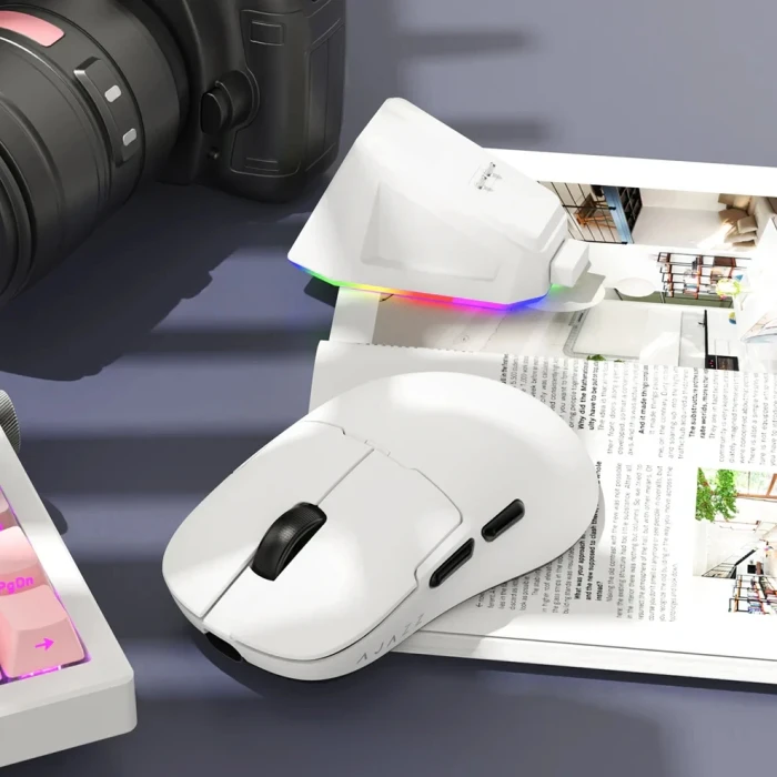 Ajazz AJ159P MC Wireless 1K - White