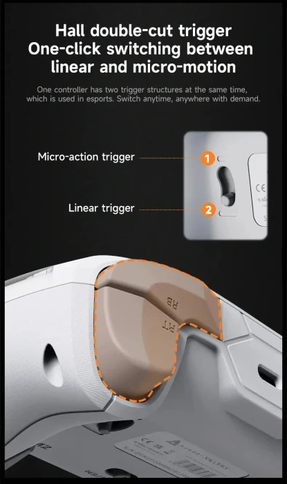 Ajazz Gamepad Set GP100 Wireless White