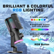 FIFINE AM6 RGB - Black