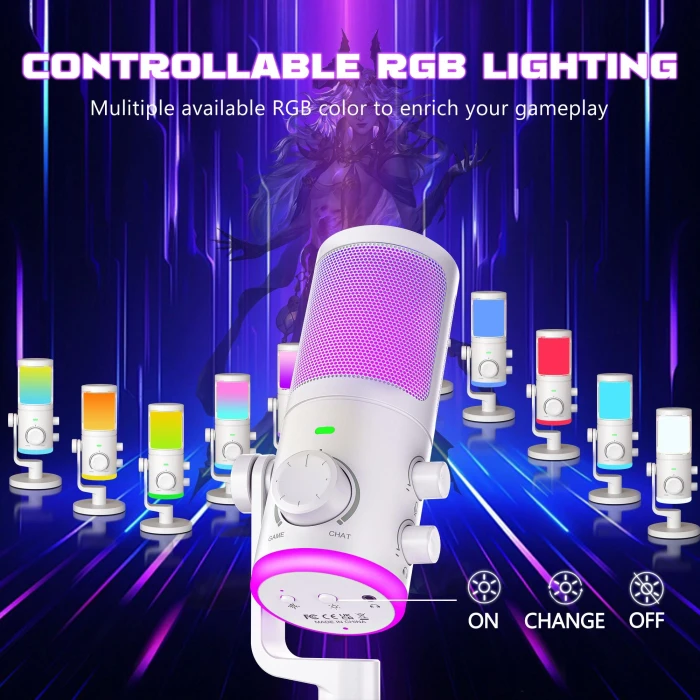 FIFINE AM6 RGB - White