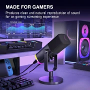 FIFINE AM8 Dynamic RGB XLR/USB - Black