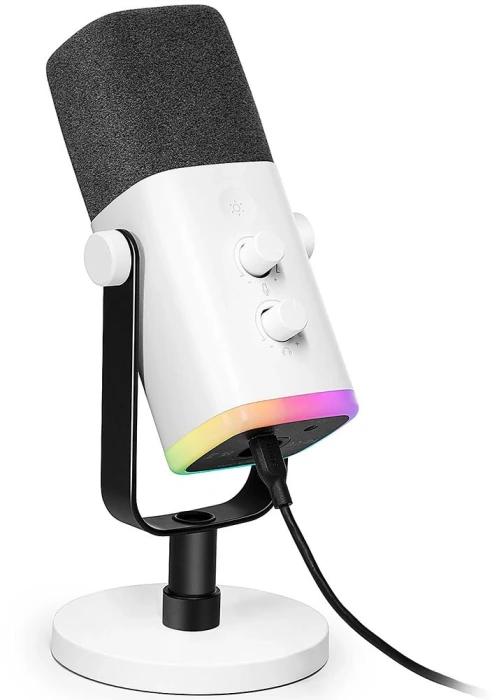 FIFINE AM8 Dynamic RGB XLR/USB - White
