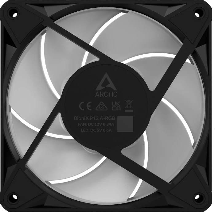 ARCTIC BioniX P12 A-RGB 3in1 - Black