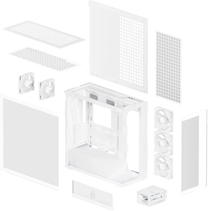 Arctic Xtender White (Clear Glass)