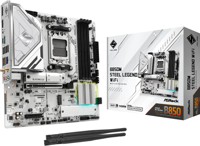 ASRock B850M Steel Legend WiFi - /РАЗОПАКОВАНО/