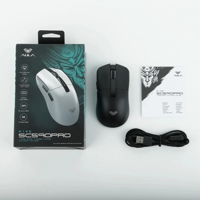 Aula Wireless SC590 PRO - Black