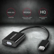 AXAGON адаптер HDMI > VGA Audio Out