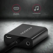 AXAGON адаптер HDMI > VGA Audio Out