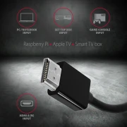 AXAGON адаптер HDMI > VGA Audio Out