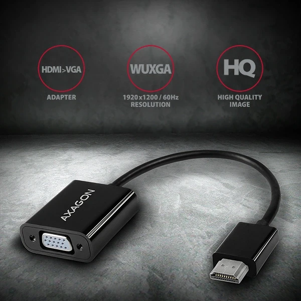 AXAGON RVH-VGN адаптер HDMI > VGA