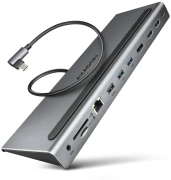 AXAGON USB-C TRIPLE 4K DISPLAY 11in1