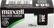 Бутонна батерия MAXELL SR41 SW /384/ AG3   1.55V