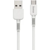 Кабел за зареждане HAMA "Eco", USB-A - USB-C, 1 м, бял