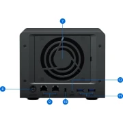Мрежов сторидж Synology DS620slim, за 6 диска, Dual Core Intel Celeron J3355 2 GHz 64-bit