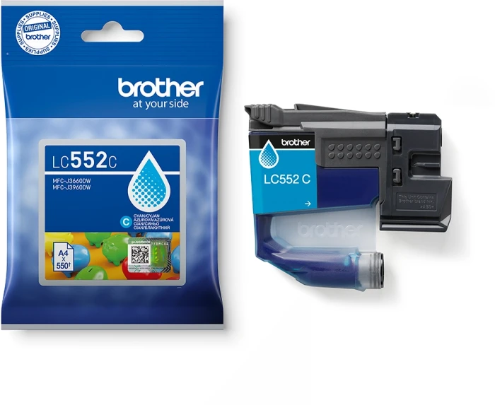 Brother LC552C Ink Cartridge - Cyan