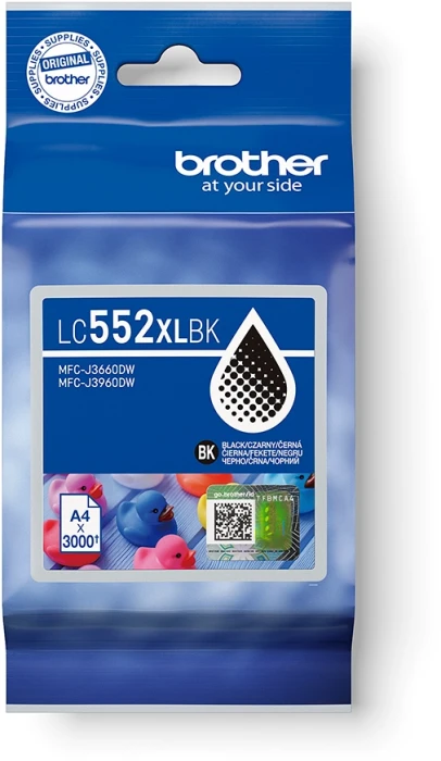 Brother LC552XLBK Ink - Black