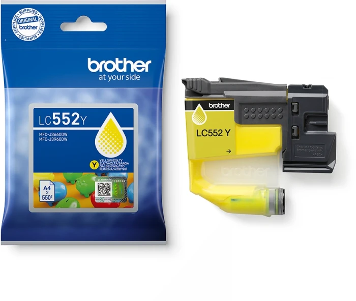 Brother LC552Y Ink Cartridge - Yellow