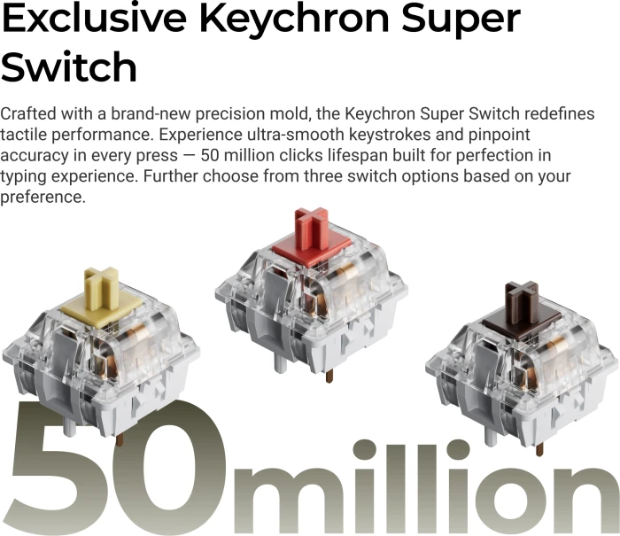 Keychron C1 Pro 8K QMK - Linear