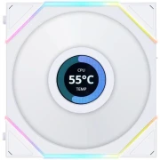 Lian Li UNI FAN TL LCD 120mm White 3in1