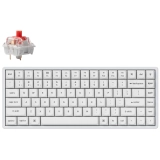 Keychron K2 Pro White QMK/VIA Hot-Swap Red Switch