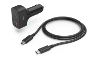 HAMA USB-C захранване за лаптоп за кола (PD) 5-20 V/65 W