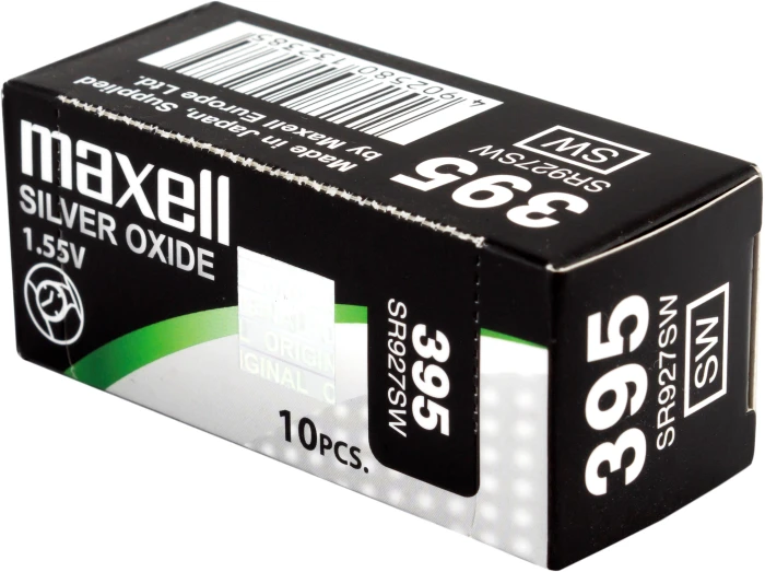 Бутонна батерия MAXELL SR927 SW /395/399/  AG7   1.55V