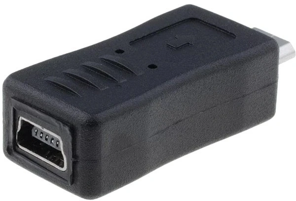 VCom преходник micro-USB > mini-USB