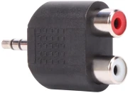 VCom Адаптер 3.5mm TRS > 2 x RCA