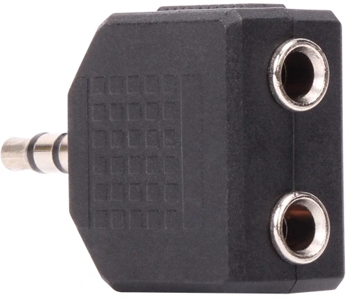 VCom Адаптер 3.5mm TRS > 2 x 3.5mm TRS