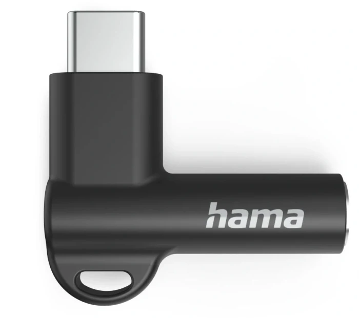 HAMA USB-C > 3.5 mm Audio Jack ъглов