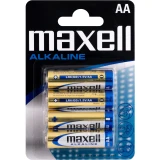 Алкална батерия MAXELL LR-6 /4 бр. в опаковка/ 1.5V