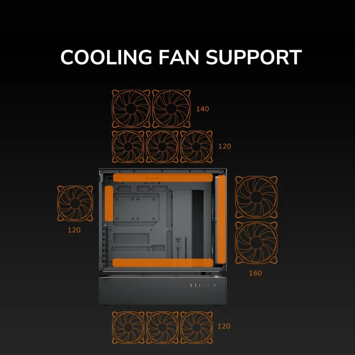 COUGAR CFV235 Mesh Black