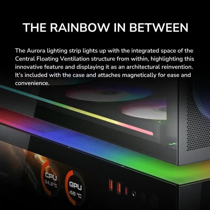 COUGAR CFV235 Mesh Vision LCD Black