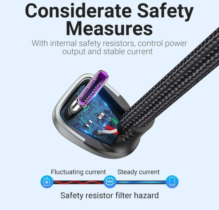 Vention USB-C > USB-A 2.0 U-Shap - 0.5m