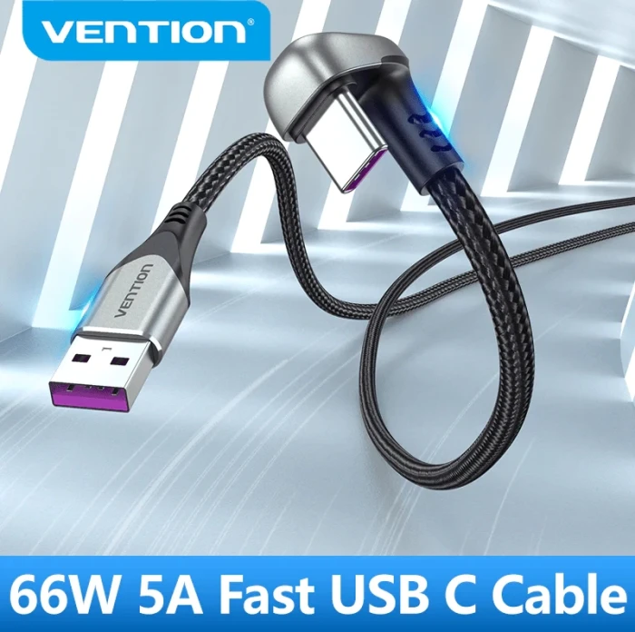 Vention USB-C > USB-A 2.0 U-Shap - 1.0m