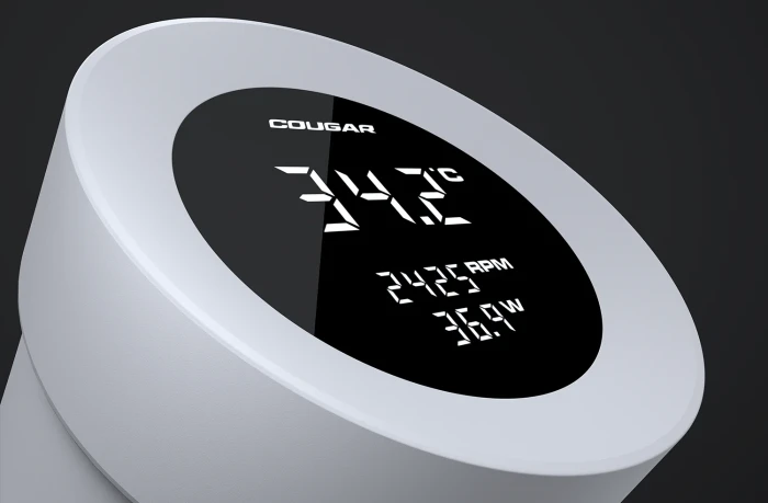 COUGAR POSEIDON VISTEK ARGB 240 White