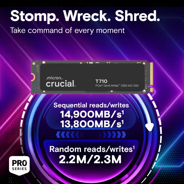 CRUCIAL T710 PCIe 5.0 - 2TB