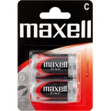 Цинк Манганова батерия MAXELL R14 /2 бр. в блистер/ 1,5V