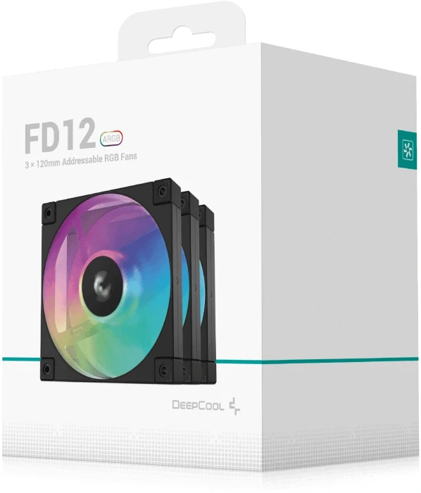 DeepCool FD12 ARGB Black 3in1