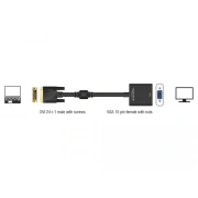 DeLock Адаптер DVI-D 24+1 > VGA