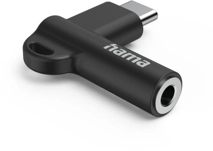 HAMA USB-C > 3.5 mm Audio Jack ъглов