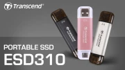 Transcend SSD ESD310C Black 256GB