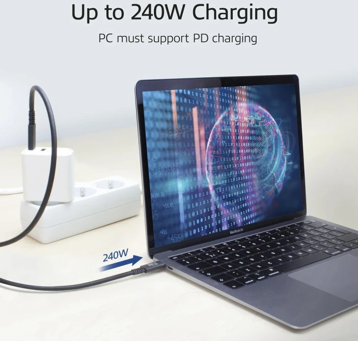 ACT USB4-C 20Gbps 240W - 1.0m