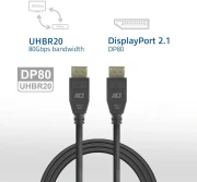 ACT DisplayPort 2.1 10K - 2.0m