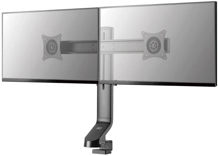 ACT Стойка за 2 бр мониторa 27" с регулиране на височината