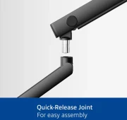 ACT Стойка за монитор до 40" 12кг с едно рамо пружинен механизъм