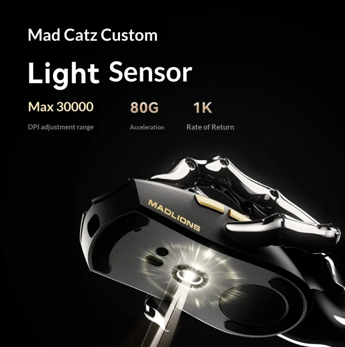 Madlions Wireless M3 Pro 1K White